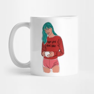 coffee first Mug